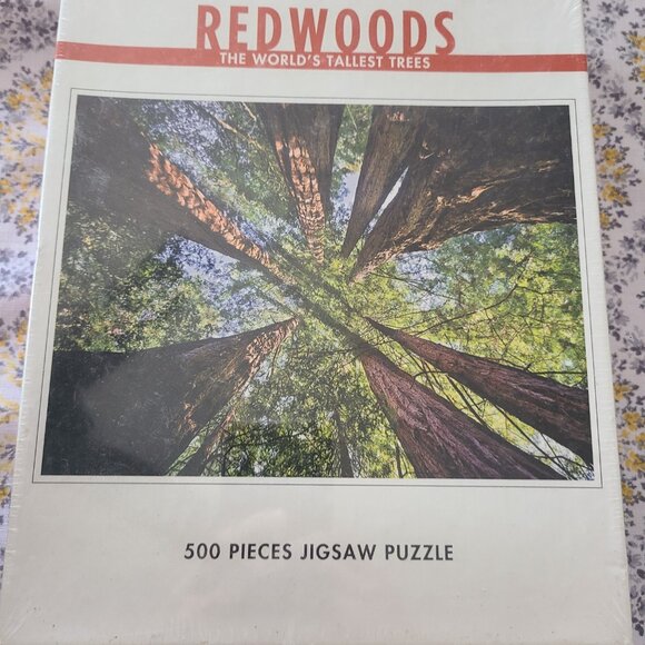 NEW & SEALED Redwoods The World's Tallest Trees Puzzle 500 Piece - Picture 4 of 4